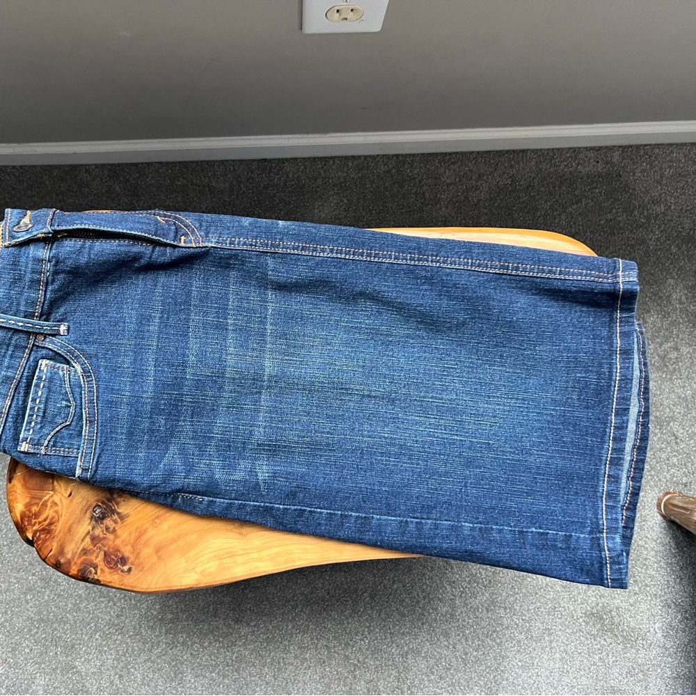 Levi's Blue Midi Skirt